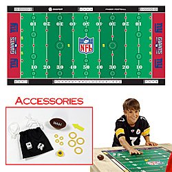 NFLR Licensed Finger FootballT Game Mat - Giants - Toys & Games > Finger FootballT > NFL NFC