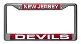 New Jersey Devils Laser Chrome Frame