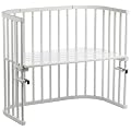 babybay maxi 160102 - Beistellbett / Baby-Bettchen 'Das Gro�e', wei� lackiert