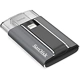 SanDisk iXpand 128GB USB 2.0 Mobile Flash Drive with Lightning connector For iPhones, iPads & Computers- SDIX-128G-G57