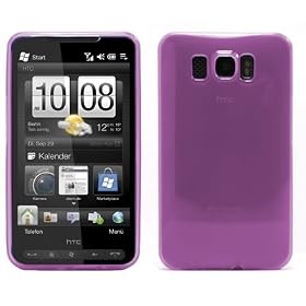 Logotrans - Glossy Series - Coque silicone pour HTC touch HD 2 - Rose (Import Allemagne)