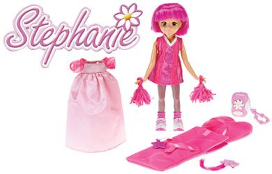 Childrens Toyshop  Toys : Fisher Price Lazy Town Stephanie Doll With Fashions