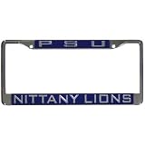 Penn State Nittany Lions Blue Mirror License Plate Frame