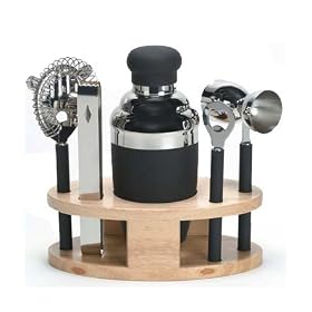 6 Pc. Black Bar Set by Trudeau by