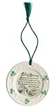  Belleek Irish Blessing, Christmas Ornament