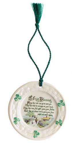 Belleek Irish Blessing, Christmas Ornament