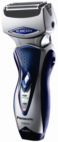 Panasonic ES8043SC Pro Curve Pivot Action Linear Wet/Dry Shaver, Silver Panasonic ES8043SC Pro Curve Pivot Action Linear Wet/Dry Shaver, Silver