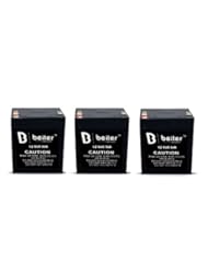 Beauty: Razor E100 E125 E150 High Performance Battery 12V 4.5AH -3 PACK - 6FMS7