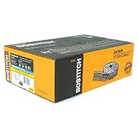 Bostitch C4R80BDG Thickcoat Round Head 1-1/2-Inch by .080-Inch by 15 Degree Ring Shank Coil Sliding Nail (4,200 per Box)