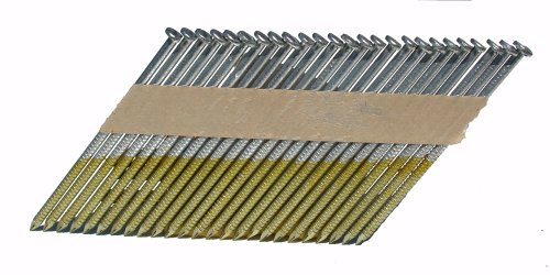 B & C Eagle A3X120HDR/33 Clipped Head 3-Inch by .120-Inch by 31 to 33 Degree Paper Tape Collated Hot Dipped Galvanized Ring Shank Framing Nail (500 per Box)