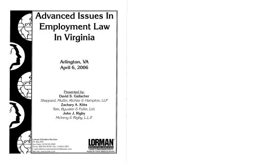 Labor and Employment Law