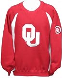 Men`s Oklahoma Sooners Class Act Big Logo Crewneck Sweatshirt - L