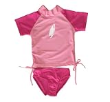 DaRiMi Kidz Ruched Set Dahlia Pink/Hot Pink 6-12 Months