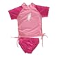 DaRiMi Kidz Ruched Set Dahlia Pink/Hot Pink 6-12 Months