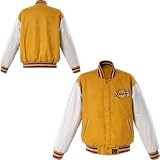 Jh Design Los Angeles Lakers Varsity Jacket Extra Large