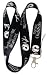 Jack Skellington Nightmare Before Christmas Black Keychain Lanyard