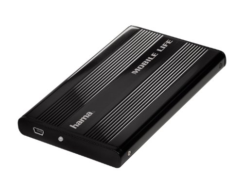 Hama 6,4 cm (2,5 Zoll) SATA-USB 2.0 Festplattengehäuse 