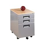 Studio RTA Office Line Mobile Pedestal - Natural