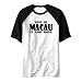T-Shirt Raglan White 