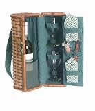 Review Ascot Living W-133 / Picnic at Ascot - Deluxe Wine & Glasses