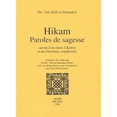 Hikam paroles de sagesse