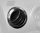 Rugged Ridge 11156.10 Chrome AC Vent Trim Cover - Pair