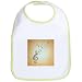 Baby Bib Kiwi Treble Clef Music Notes