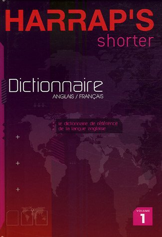City Travel Guides Discounted  Livres : Harrap's Shorter : Tome 1, English-French/Anglais-Français