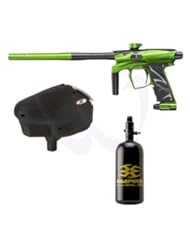 D3FY Sports D3S Paintball Gun Halo Too Empire 48ci Package - Green / Black