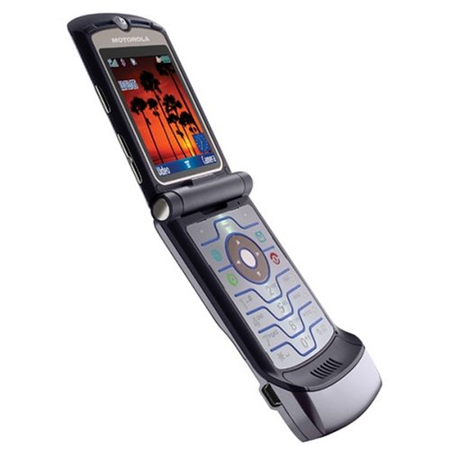 MOTOROLA - Téléphone Portable - RAZR V3i - 1,23 MP - Anthracite / Titanium