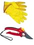 WOLF Garten RRM Comfort Bypass Pruner Medium w/ FREE Gloves 7261000Q