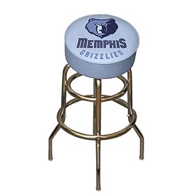 Click here to buy Imperial Memphis Grizzlies Licensed Bar Stool by Imperial.
