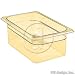 Kitchen & Housewares : H-Pans Food Pan Fourth Size - 4'' Deep Amber