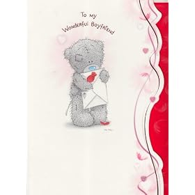 To My Wonderful Boyfriend - Me To You Tatty Teddy Valentine's Card