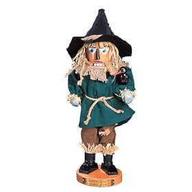 Kurt Adler Steinbach 17-Inch German Nutcracker Wizard of Oz Series, Scarecrow