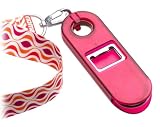 WMF 3-Piece Nomad Traveling Cutlery Set with Wave Pattern Lanyard