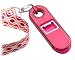 WMF 3-Piece Nomad Traveling Cutlery Set with Wave Pattern Lanyard