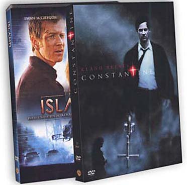 City Travel Guides Discounted  DVD : The Island / Constantine - Coffret 2 DVD