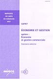 CAPET, économie et gestion, option: économie et gestion commerciale : Concours externe