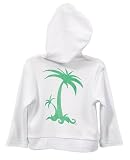 Elegant Baby Tropical Hooded Jacket- 12 mos- Palm Tree
