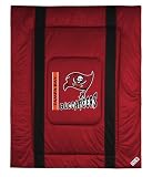 TAMPA BAY BUCCANEERS OFFICIAL LOGO FULL / QUEEN SIZE JERSEY COMFORTER