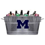 Michigan Wolverines NCAA Beverage Tub/Planter (5.6 Gallon)