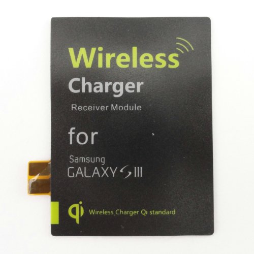 Samsung Galaxy S3 S i9300 QI Standard Wireless Charger Charging Receiver Tag -White Samsung Galaxy S3 S i9300 QI Standard Wireless Charger Charging Receiver Tag -White
