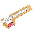 Brass Sliding Millimeter Gauge Tool Gem Bead Size 65mm