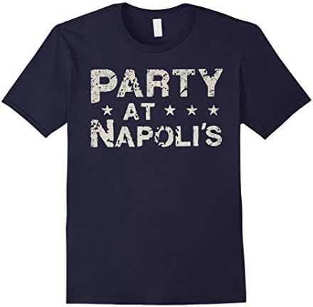 Men's Party at Napolis T shirt XL Navy