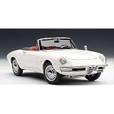 Alfa Romeo 1600 Duetto Spider 1 18 White by Collectable Diecast