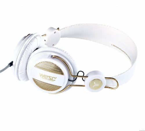 WeSC Oboe Golden Headphone (White)