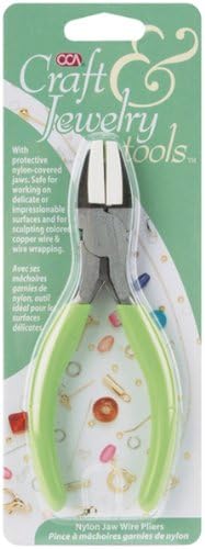 Craft & Jewelry Nylon Jaw Pliers-5.5" *** Product Description: Craft & Jewelry Nylon Jaw Pliers-5.5". Beautifully Packaged With Simple Illustrated Directions For Use On The Back! Priced To Move Fast Craft & Jewelry Tools From Cousins Are Th E Per ***