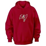 Tampa Bay Buccaneers Red 2009 Tek Patch Hooded Sweatshirt