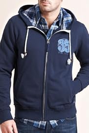 North Coast Cotton Rich Hooded Sweat Top [T28-1225N-S]